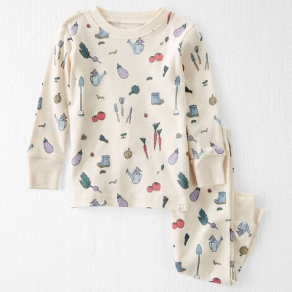 Organic Little Planet Slim Fit Pajamas